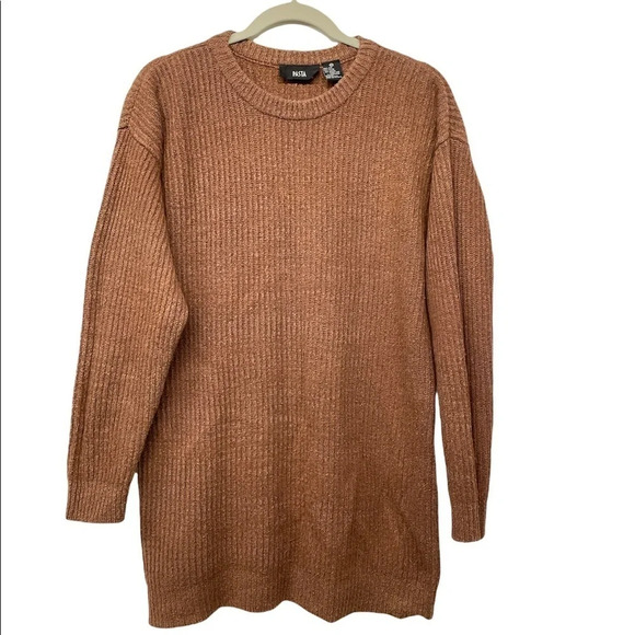 Vintage Pasta Silk Angora Rabbit Hair lambswool Blend Tunic Sweater slouchy M - Picture 3 of 9